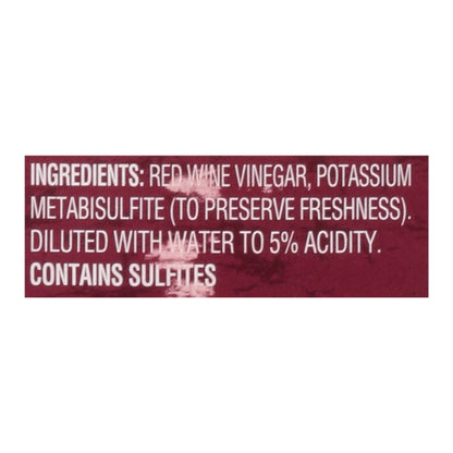 Roland Burgundy Cooking Red Wine Vinegar Bulk, 4 x 1 GA Case - DOT product image 4