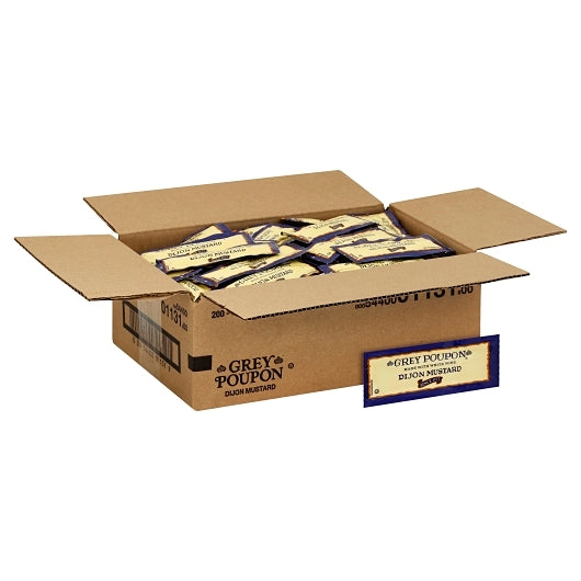 Grey Poupon Dijon Sauce Mustard Single Serve, 200 x 0.25 oz Case - DOT product image 7