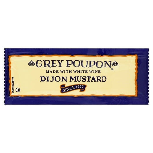 Grey Poupon Dijon Sauce Mustard Single Serve, 200 x 0.25 oz Case - DOT product image 2