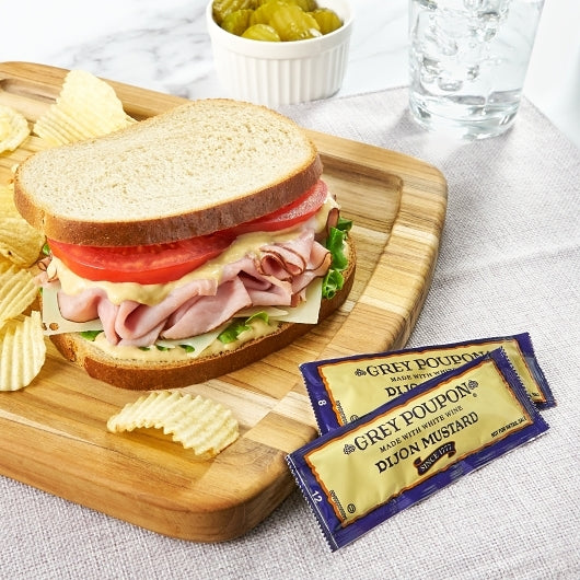 Grey Poupon Dijon Sauce Mustard Single Serve, 200 x 0.25 oz Case - DOT product image 4