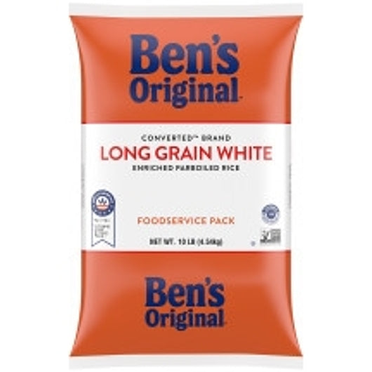 Ben's Original Long Grain Rice, 2 x 10 lb Case - Rice & Grains