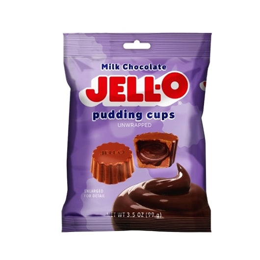 Jell-O Pudding Cups Peg Bag, 12 x 3.5 oz Case - Disposables
