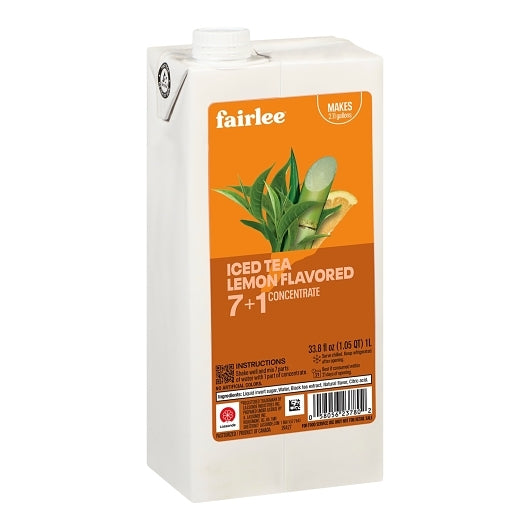 Fairlee Tea 7+1 Concentrate, 6 x 33.8 fl oz Case - Coffee & Tea