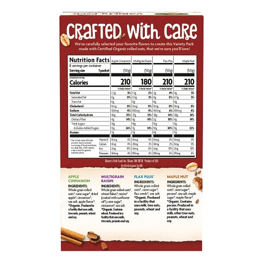 Nature's Path Hot Variety Pack Oatmeal, 6 x 14 oz Case - DOT product image 7