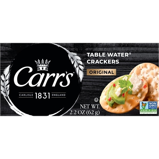 Carr's Royal Mini Table Water Crackers Original Crackers, 24 x 2.2 oz Case - DOT product image 2