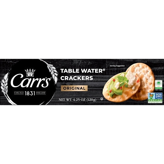 Carrs Table Water Crackers Original Crackers, 12 x 4.25 oz Case - DOT product image 2