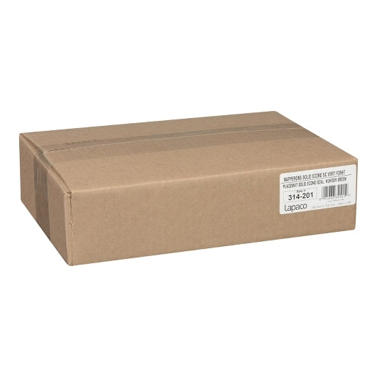 Lapaco Econo, Scalloped, Solid Colored, Hunter Green Placemat, 1 x 1000 each Case - DOT product image 3