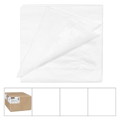 LAPACO, TABLE COVER WHITE 3 PLY 54X108 1-25 COUNT, Manufacturer - DOT product image 2