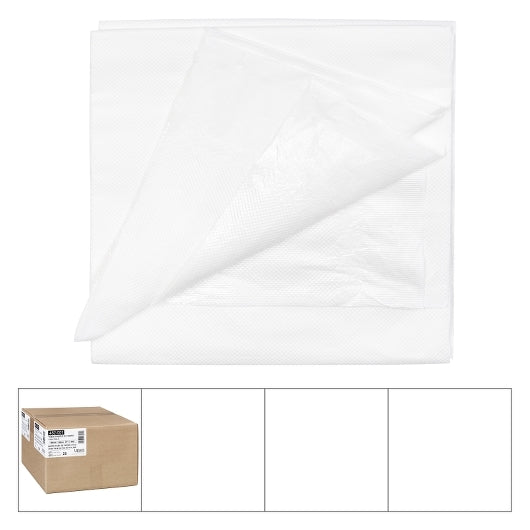 LAPACO, TABLE COVER WHITE 3 PLY 54X108 1-25 COUNT, Manufacturer - DOT product image 2
