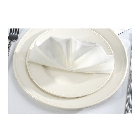 Lapaco 16 Inch by 16 Inch White Flat Napkins, 1 x 1000 each Case - DOT product image 2