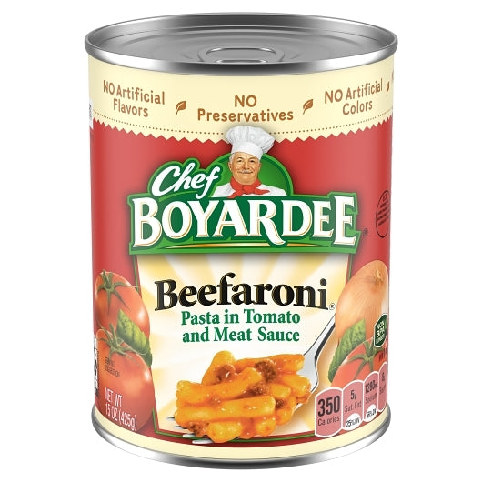 Chef Boyardee Beefaroni, 24 x 15 oz Case - DOT product image 2
