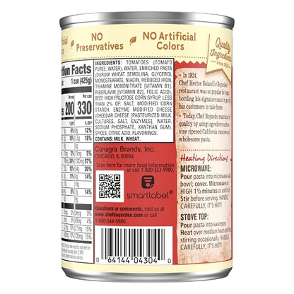Chef Boyardee Lasagna, 15-Ounce (Pack Of 24) - Alternate product angle or state