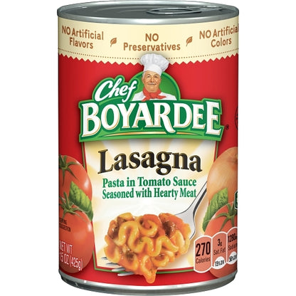 Chef Boyardee Lasagna, 15-Ounce (Pack Of 24) - DOT product image 1