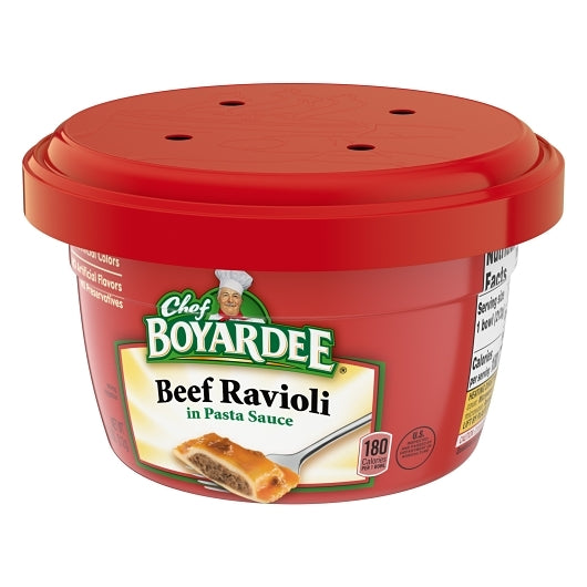 Chef Boyardee Beef Ravioli Microwave Bowl, 12 x 7.5 oz Case - DOT product image 6