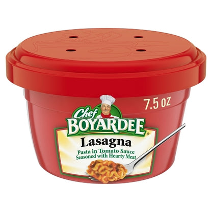 Chef Boyardee Lasagna & Beef Microwavable, 12 x 7.5 oz Case - DOT product image 5
