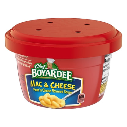 Chef Boyardee Macaroni & Cheese Microwave Bowl, 12 x 7.5 oz Case - DOT product image 7