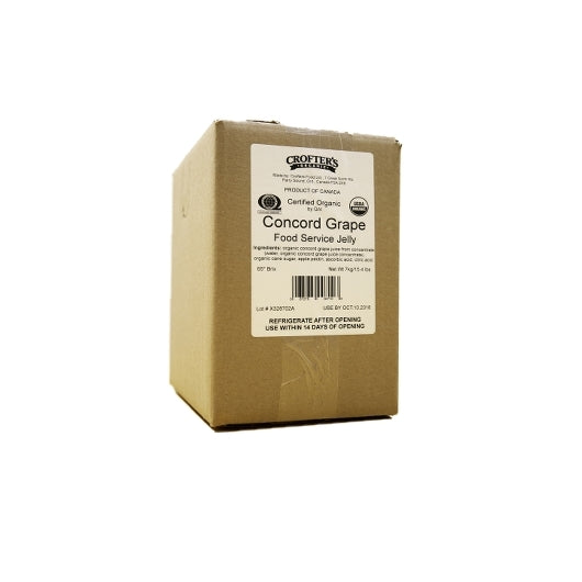 Crofters Organic Grape JELLY, 1 x 7.2 KG Case - Condiments & Sauces