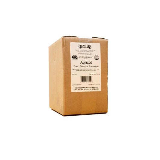 Crofters Organic Apricot Jelly, 1 x 7.2 KG Case - Condiments & Sauces