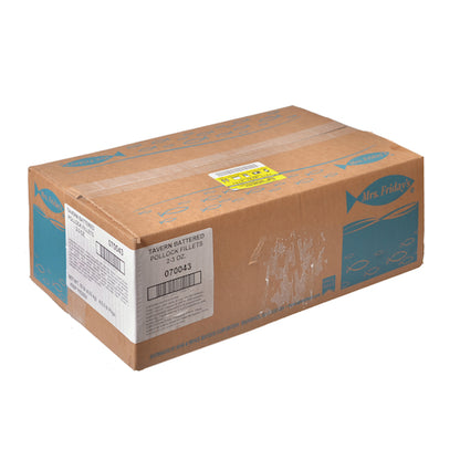Mrs. Friday's 2-3 Oz Tavern Battered Pollock Fillet, 4 x 2.5 lb Case - DOT product image 8