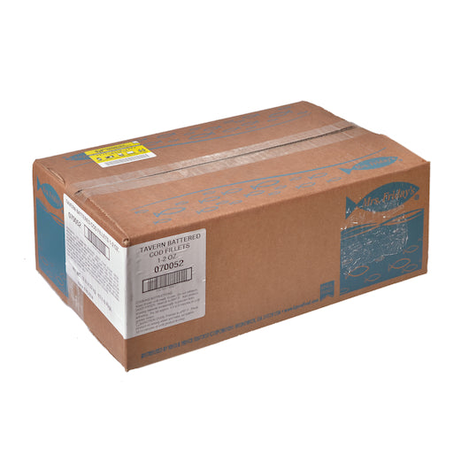 King and Prince 1-2 Oz Tavern Battered Cod Fillets, 4 x 2.5 lb Case - DOT product image 7