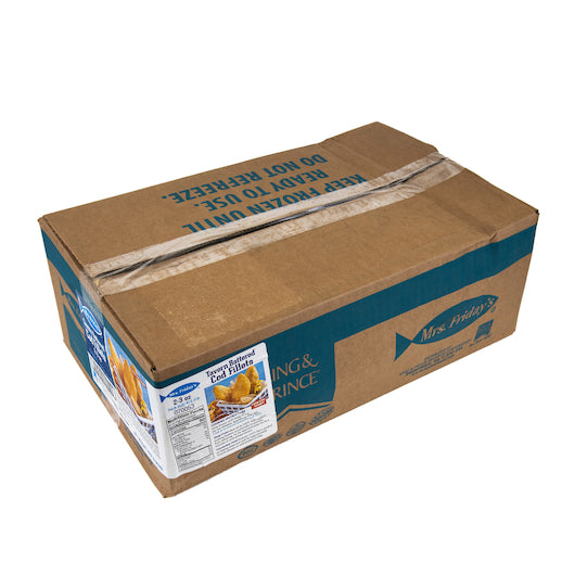 King and Prince 2-3 Oz Tavern Battered Cod Fillets, 4 x 2.5 lb Case - DOT product image 6