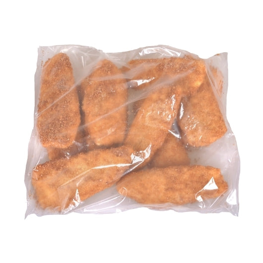 King And Prince 3-4 Oz Oven Ready Breaded Pollock Fillet, 4 x 2.5 lb Case - Frozen Meat & Seafood