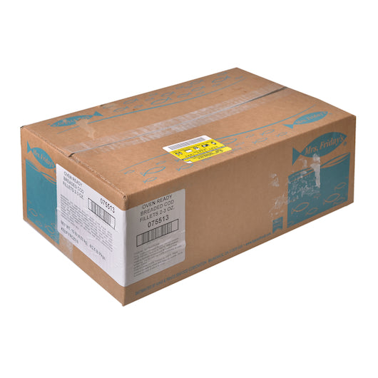 King and Prince 2-3 Oz Oven Ready Breaded Cod Fillet, 4 x 2.5 lb Case - DOT product image 6