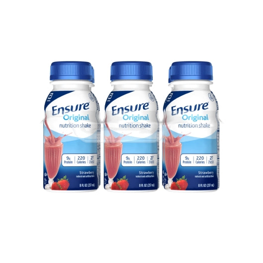 Ensure Complete Ready To Use Strawberries & Creme, 4 x 6 x 8 fl oz Case - Health & Personal Care