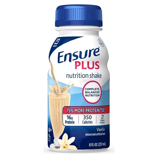Ensure Plus Vanilla, 4 x 6 x 8 fl oz Case - Health & Personal Care