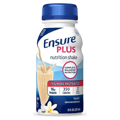 Ensure Plus Vanilla, 4 x 6 x 8 fl oz Case - DOT product image 3