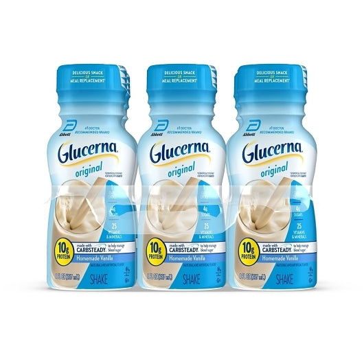 Glucerna Vanilla Shake, 4 x 6 x 8 fl oz Case - DOT product image 8