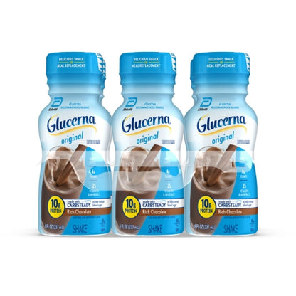 Glucerna Shake Creamy Chocolate Delight, 4 x 6 x 8 fl oz Case - DOT product image 4