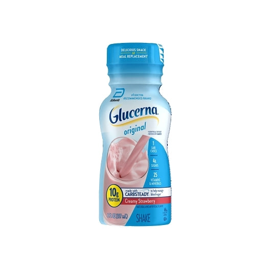 Glucerna Shake Strawberries & Creme, 4 x 6 x 8 fl oz Case - DOT product image 5