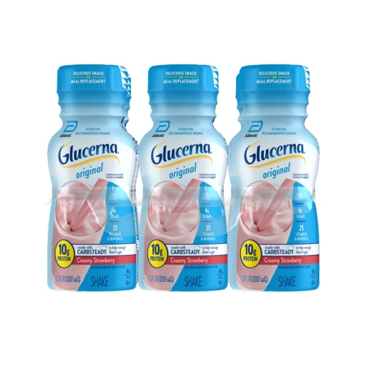Glucerna Shake Strawberries & Creme, 4 x 6 x 8 fl oz Case - DOT product image 6