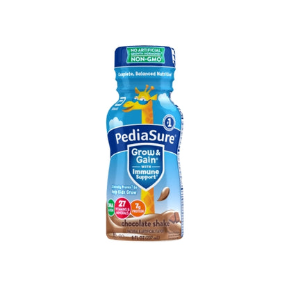 Pediasure Chocolate Fiber Bottle, 4 x 6 x 8 fl oz Case - DOT product image 2