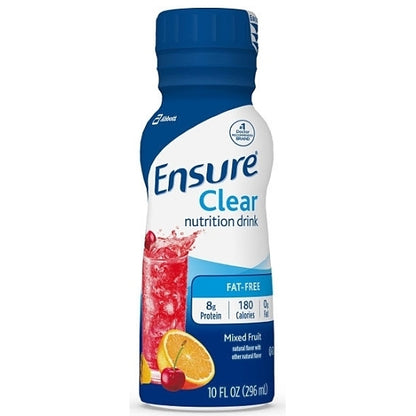 Ensure Shake Clear Mixed Fruit, 3 x 4 x 10 fl oz Case - Health & Personal Care