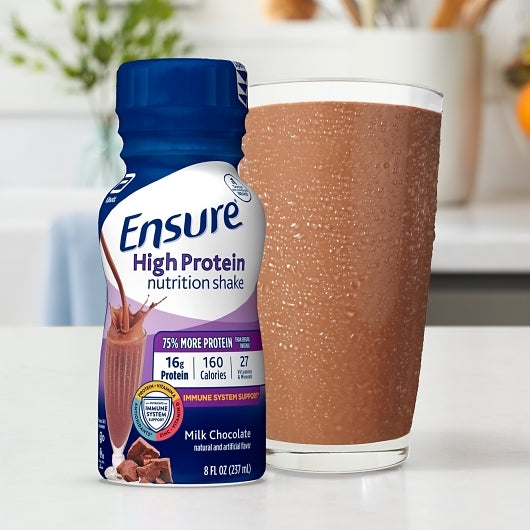 Ensure Drink High Protein Chocolate For Muscle Health, 4 x 48 fl oz Case - DOT product image 5