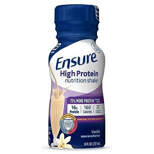 Ensure Drink High Protein Vanilla For Muscle Health, 4 x 48 fl oz Case - Health & Personal Care
