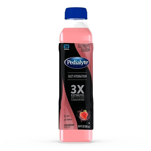 Pedialyte Strawberry Flavored Electrolyte Solution, 12 x 500 ML Case - DOT product image 6