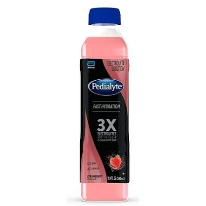 Pedialyte Apple Flavored Electrolyte Solution, 12 x 500 ML Case - Snacks
