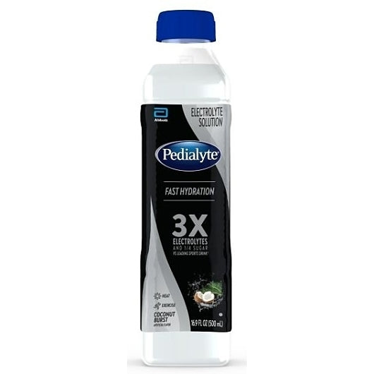 Pedialyte Coconut Flavored Electrolyte Solution, 12 x 500 ML Case - Snacks