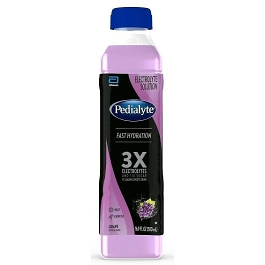 Pedialyte Flavored Electrolyte Solution Grape, 12 x 500 ML Case - Snacks