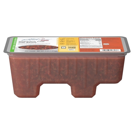 Japanese Bread Crumb Timberline Chili with Beans Soup, 4 x 4 lb Case - Prepared Foods