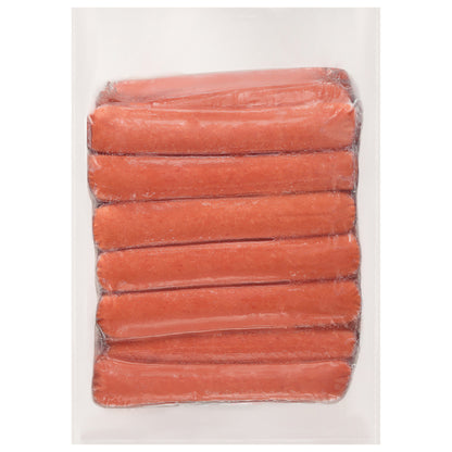 Gourmet All Beef John Morrell 4:1 All Beef Gourmet Roller Grill Ready Frank, 2 x 5 lb Case - Frozen Meat & Seafood