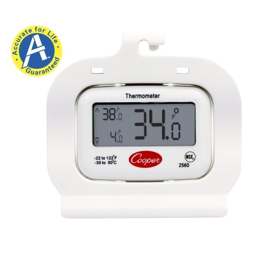 Cooper-Atkins Thermometer Digital Refrg with Stand, 1 x 1 each Case - Kitchen Equipment
