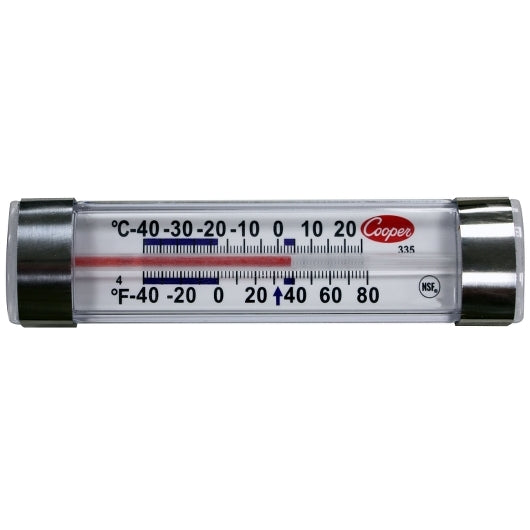 Cooper Horizontal Refrigerated Freezer Thermometer, 1 x 1 each Case - Refrigeration Equipment