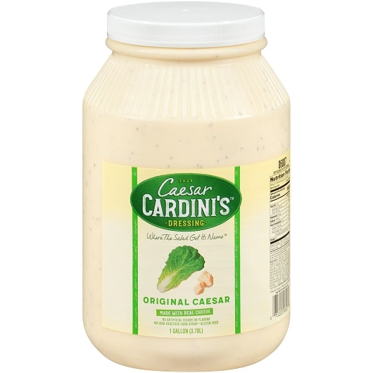 Cardini's Caesar Dressing Bulk, 4 x 1 GA Case - Condiments & Sauces