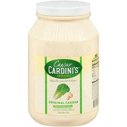 Cardini's Caesar Dressing Bulk, 4 x 1 GA Case - Condiments & Sauces