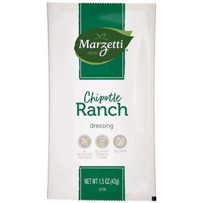Marzetti Chipotle Ranch Dressing Single Serve, 60 x 1.5 oz Case - Condiments & Sauces