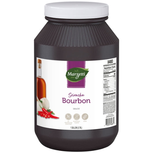 Marzetti Bulk Sriracha Bourbon Sauce, 2 x 1 GA Case - Condiments & Sauces